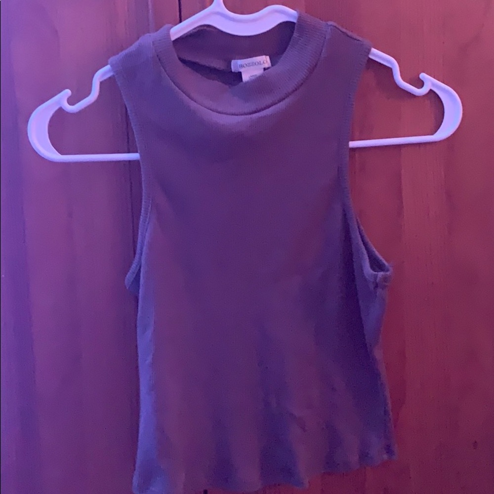 summer cropped tank top